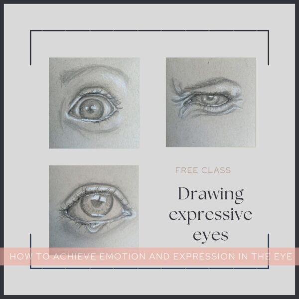 drawing expressive eyes free class